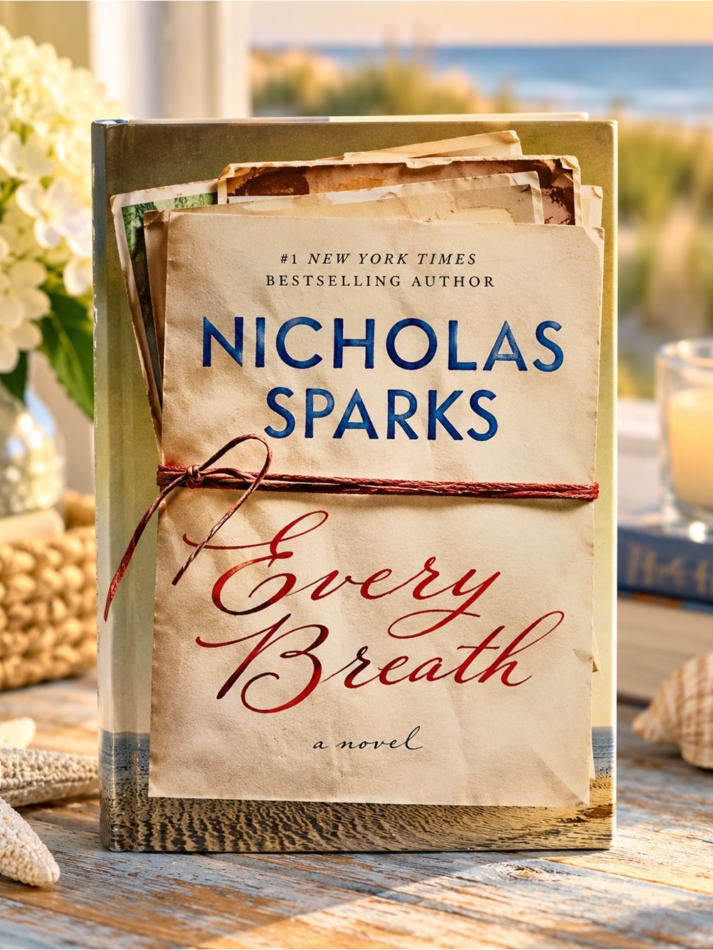 Every Breath by Nicholas Sparks Adult Romance Hardcover Novel Fiction Book GUC